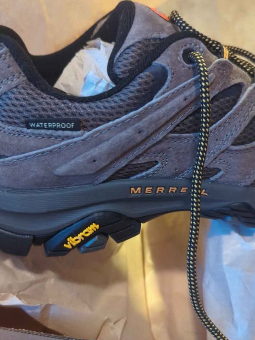 Merrell Moab 3 WP Men's Hiking Shoes size 10 new - Picture 3 of 4
